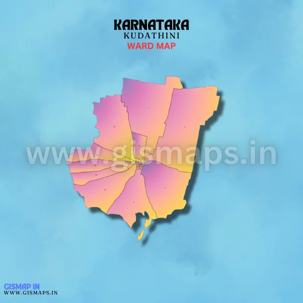 Kudathini Ward Map (Karnataka)